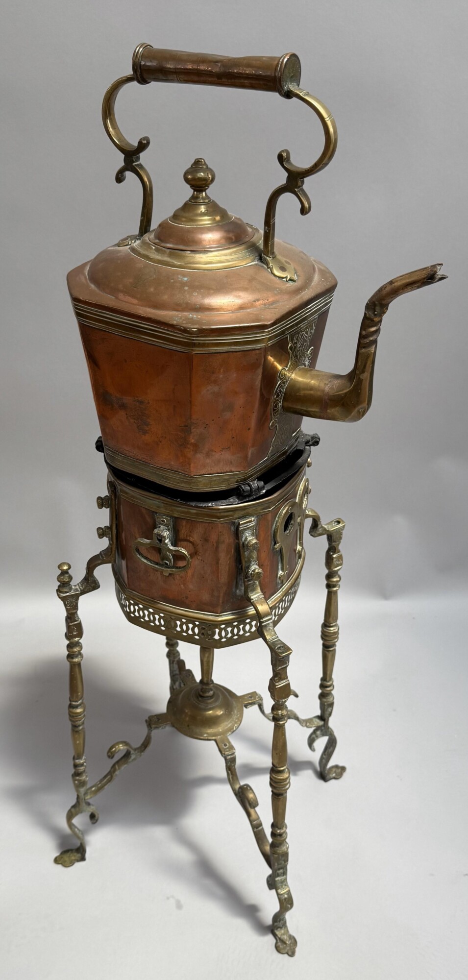 19th Century British Empire Kettle on a Stand - Image 2