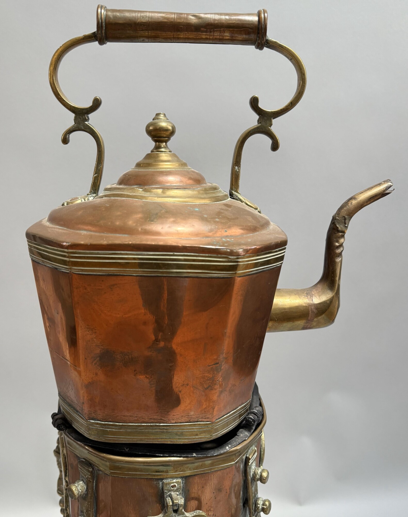 19th Century British Empire Kettle on a Stand - Image 7