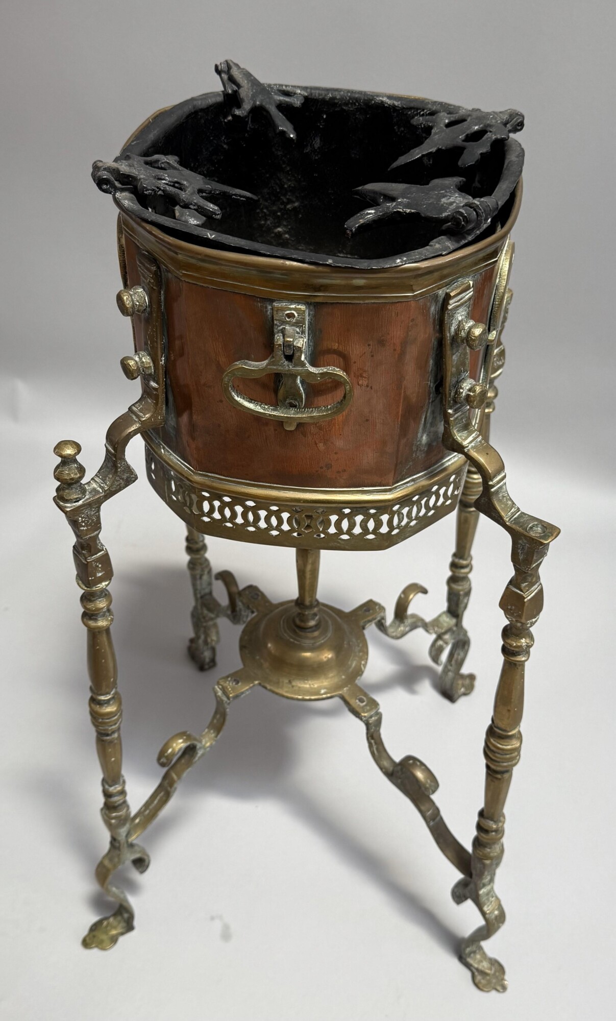 19th Century British Empire Kettle on a Stand - Image 8