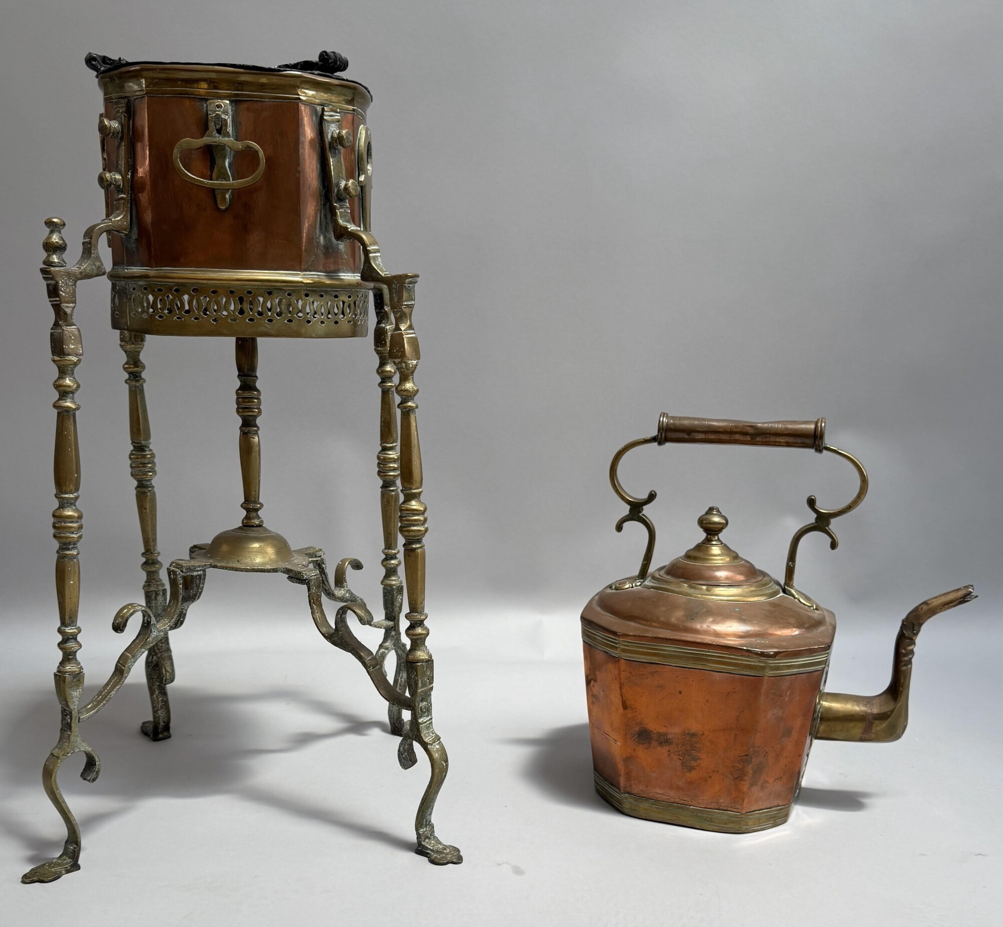 19th Century British Empire Kettle on a Stand - Image 11