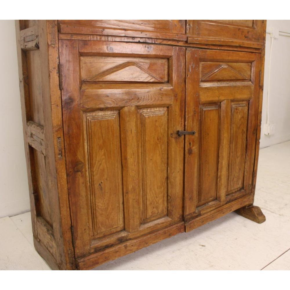 Unusual 19th Century French Provincial Food Cupboard from the Basque Country - Image 6