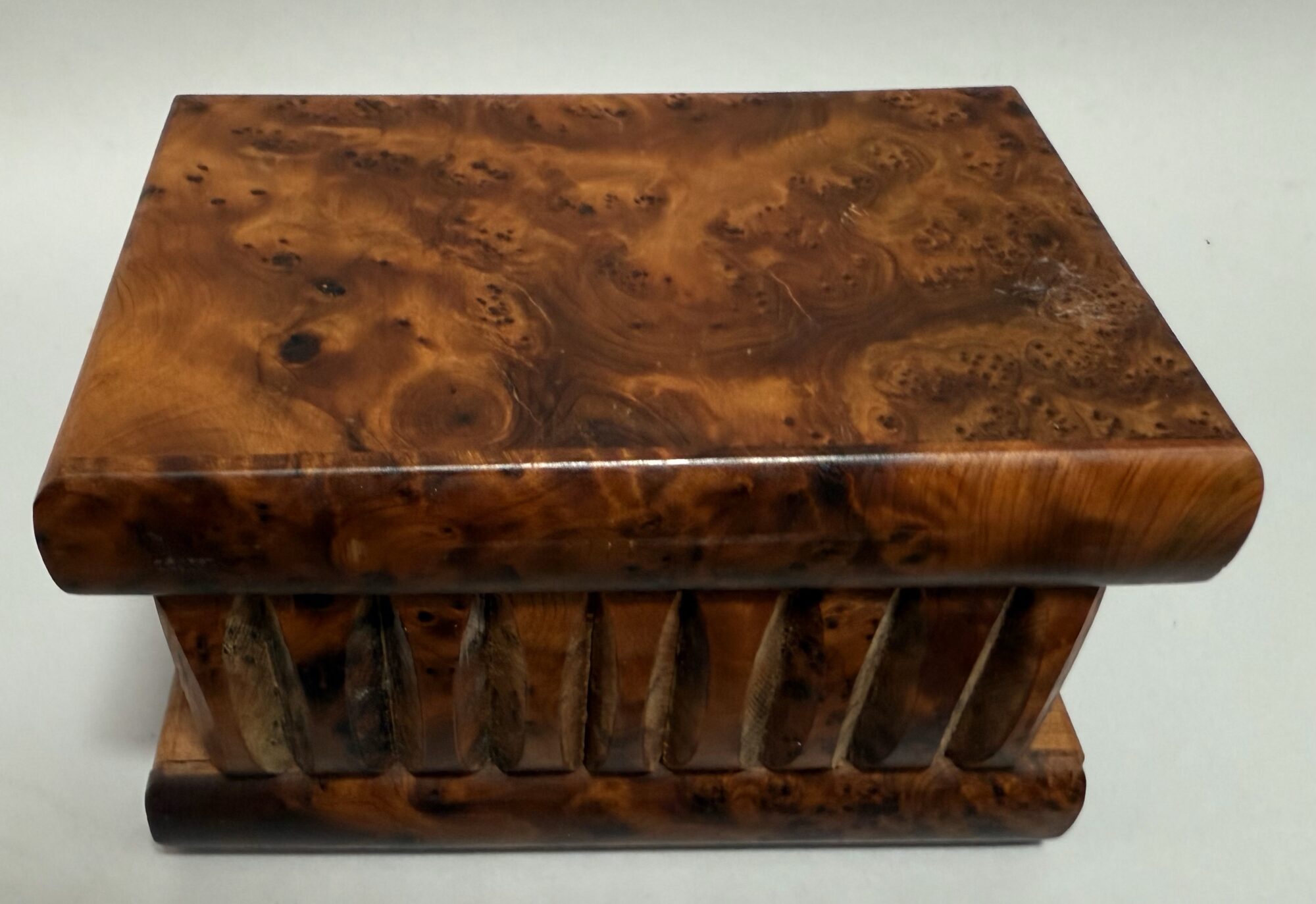 Moroccan Burlwood Jewelry Box - Image 5