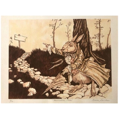 "Enchanted Path" Limited Edition Archival Print by Louis Shields