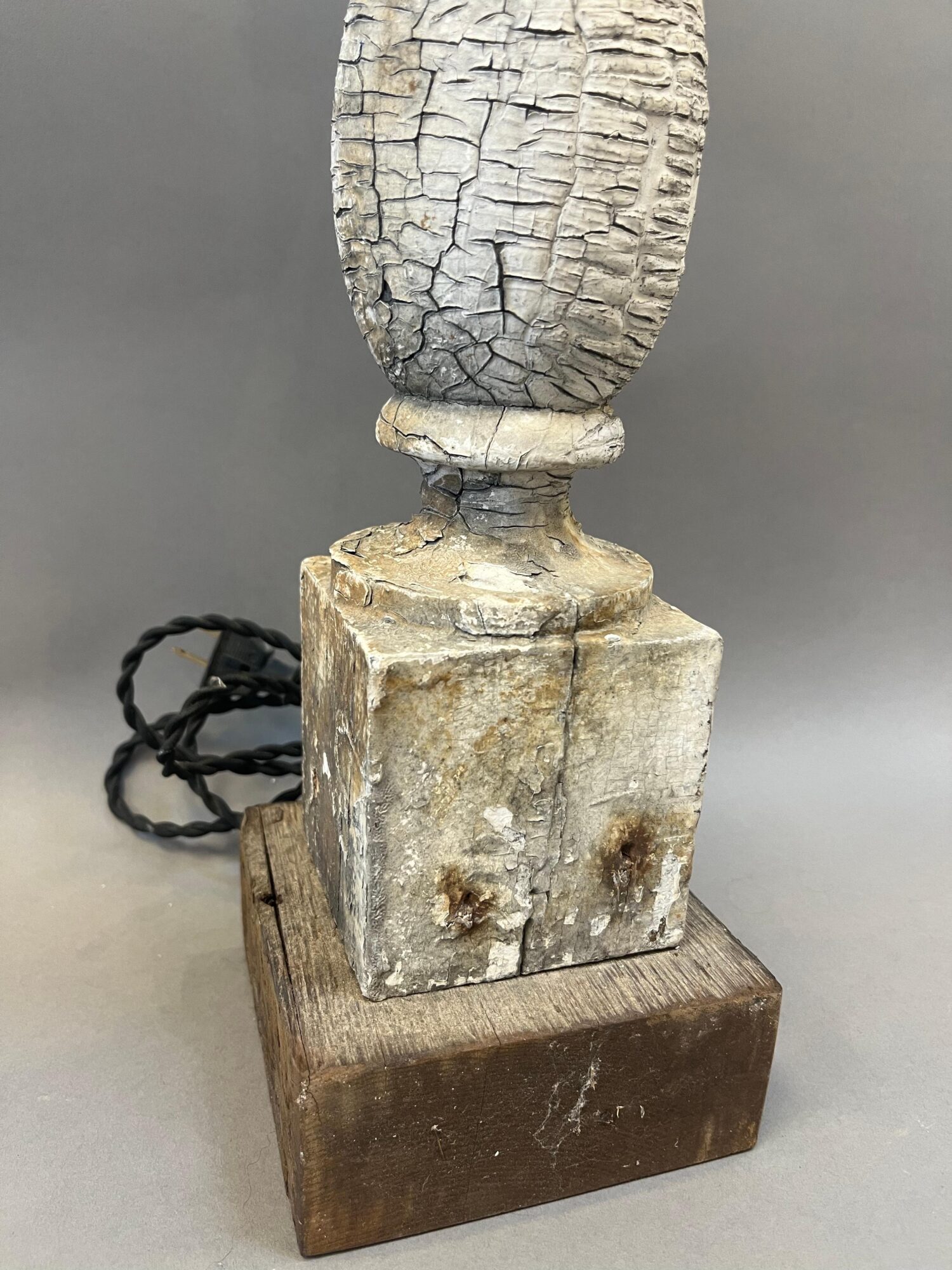 Set of Three 19th Century Stair Balustrades Converted to a Table Lamps - Image 6