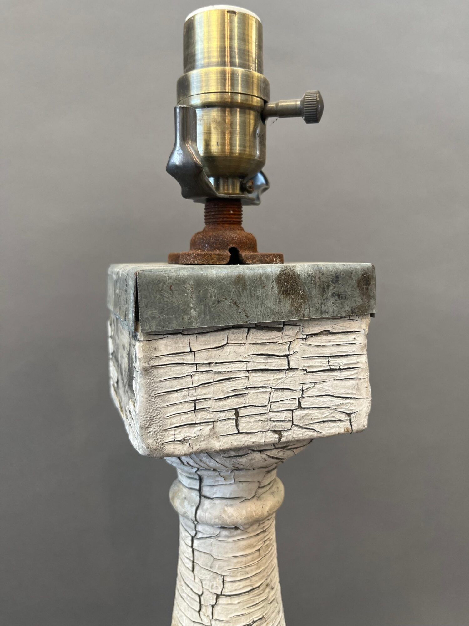 Set of Three 19th Century Stair Balustrades Converted to a Table Lamps - Image 7
