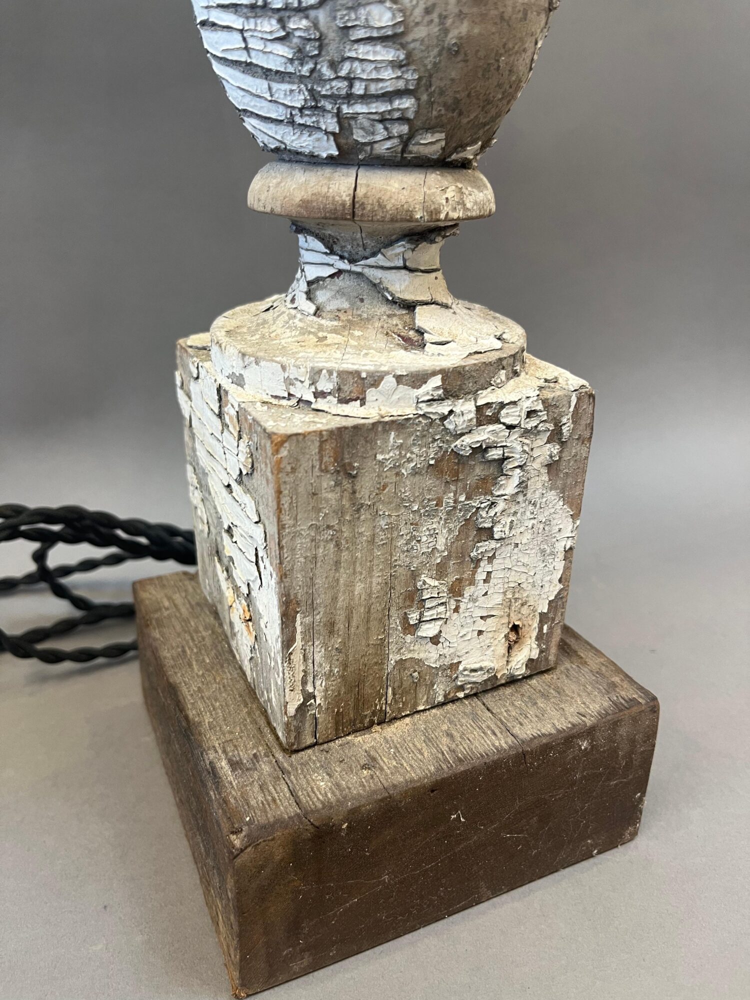 Set of Three 19th Century Stair Balustrades Converted to a Table Lamps - Image 9