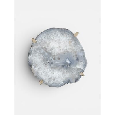 Unusual Modern Handcrafted Geode Drinks Table.