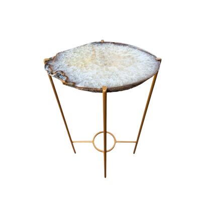 Unusual Modern Handcrafted Drinks Table.