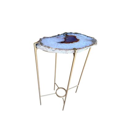 Unusual Modern Handcrafted Drinks Table.