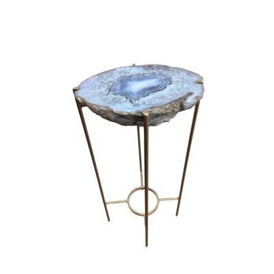 Unusual Modern Handcrafted Drinks Table.