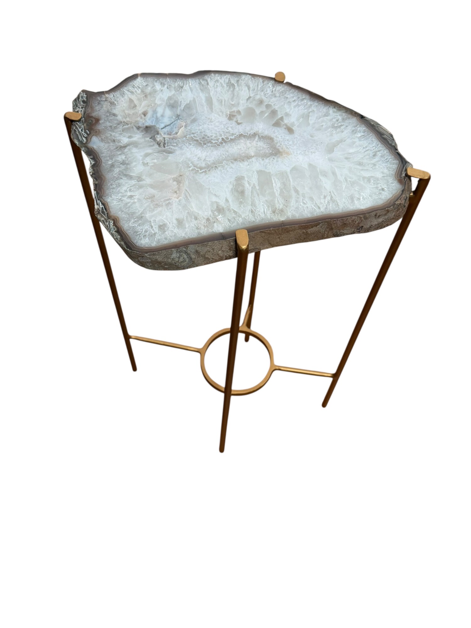 Unusual Modern Handcrafted Drinks Table. - Image 5