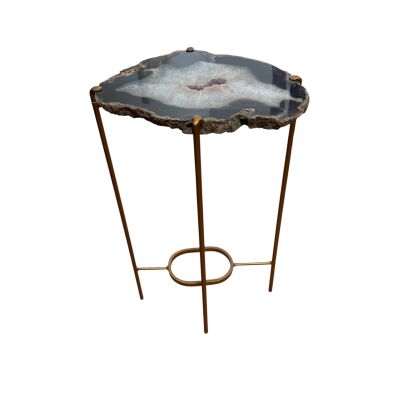 Unusual Modern Handcrafted Drinks Table.