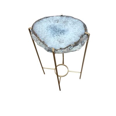 Unusual Modern Handcrafted Drinks Table.