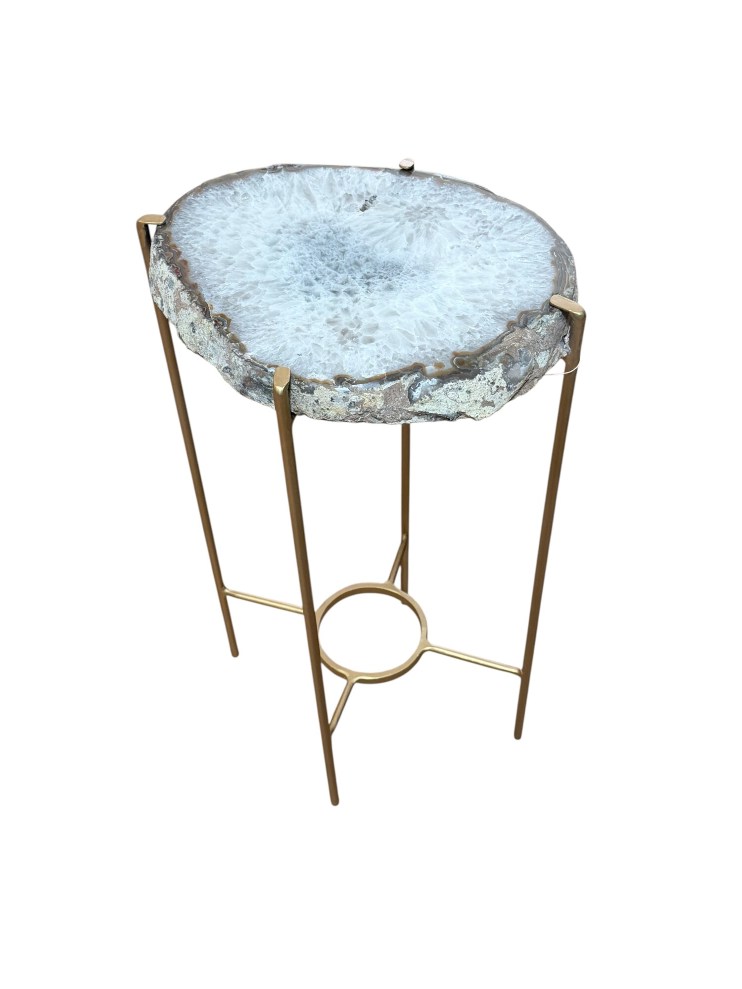Unusual Modern Handcrafted Drinks Table. - Image 4