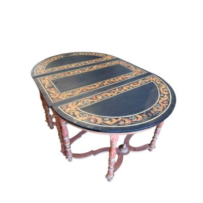 Extremely Rare 17th Century Italian Long Table  Composed of Three Units